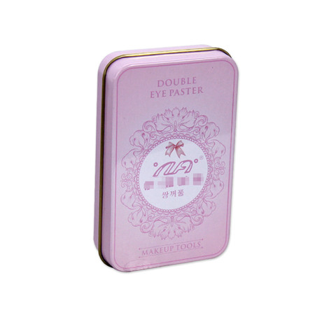 Eyelid stickers tin box